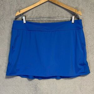Under Armour (size L) royal blue, tennis skort
